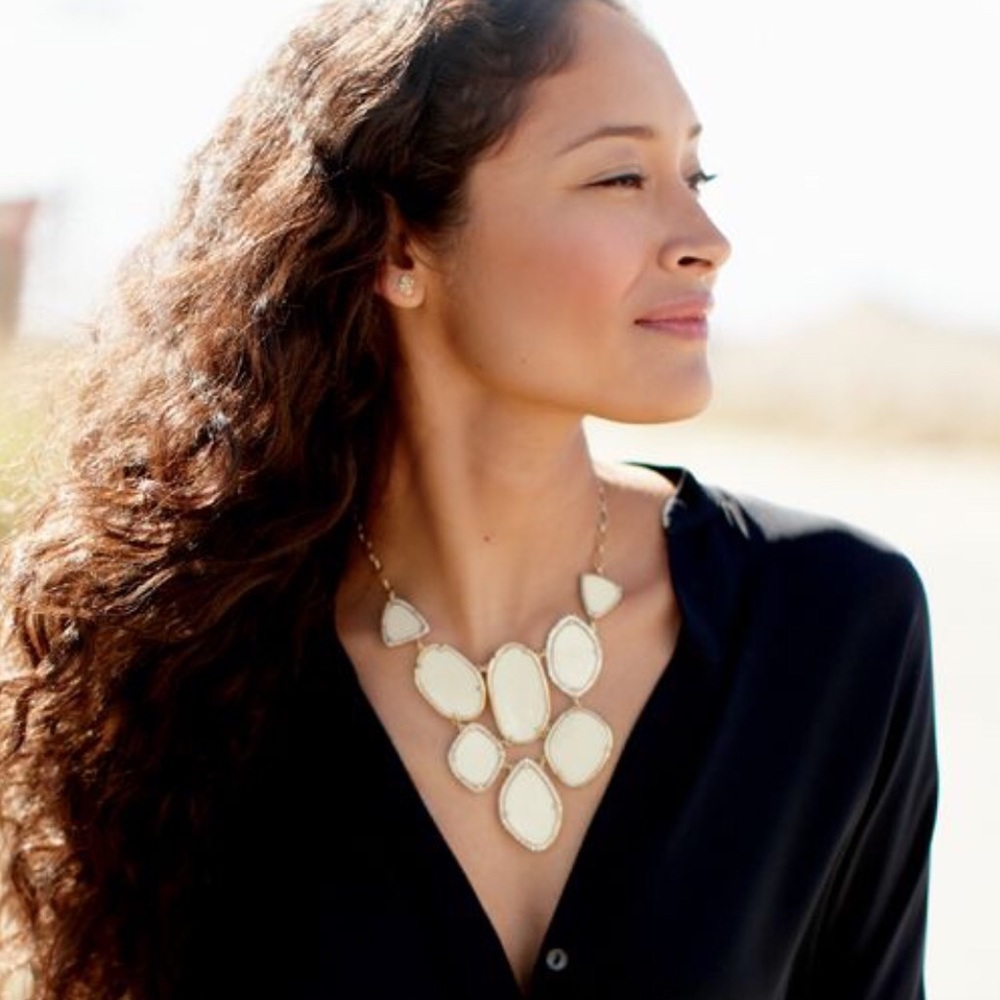 Stella and Dot Fiona Bib Necklace - Picture 3 of 4